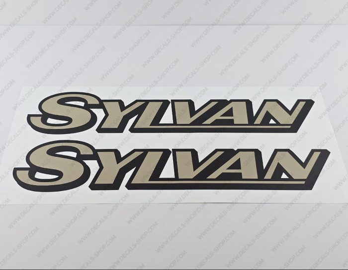 Sylvan Boat Logo Decal Set of 2 x 20" Sylvan Boat Logo Decal Set of 2 x 20"